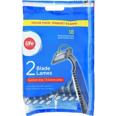 Life Brand Comfort Grip Razor, Men 1 ea, $9.49/1ea