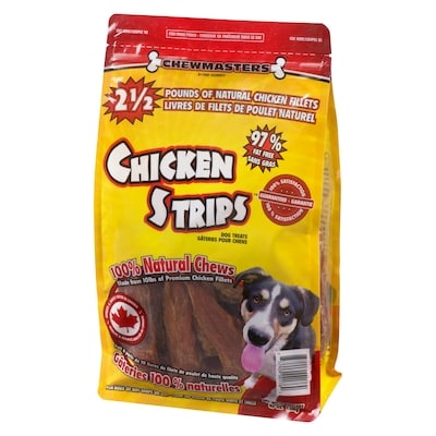 Dog Food, Chicken Strips Dog Treats for Dogs of any Shape or Size