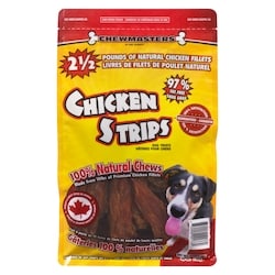 Chew Masters CHEW GAT CHIEN CHICKEN STRIPS 1.13 kg, 2,39 $/100g