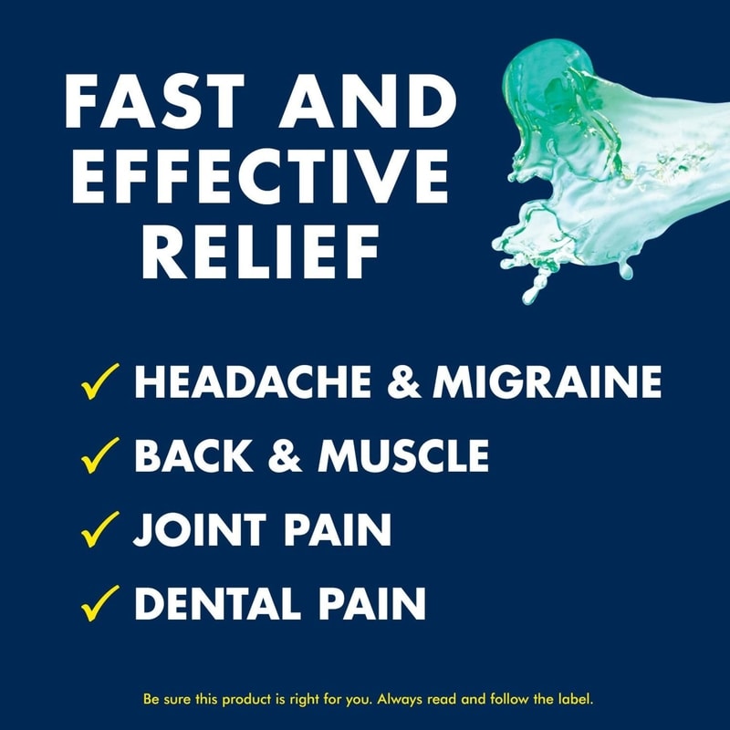 Regular Strength Minigels For Headaches And Pain Relief, 200 Mg Ibuprofen