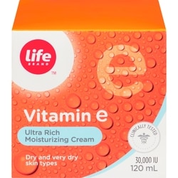 Life Brand Vitamin E Ultra-Rich Moisturizing Cream 120 ml, $8.99/100ml