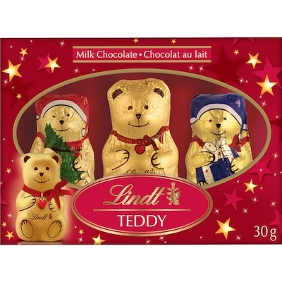 Lindt Oursons en chocolat au lait TEDDY and Friend 30 g, 16,63 $/100g
