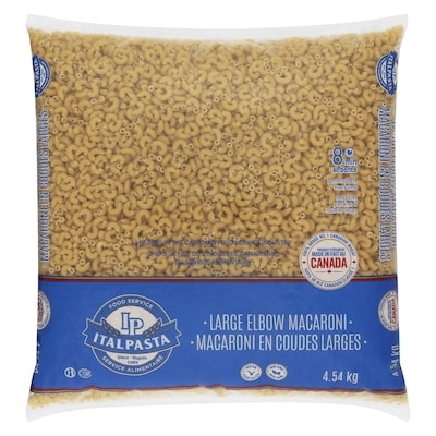 Italpasta Pasta, Tradizionale Macaroni Products Large Elbows  4.54 kg, $0.34/100g