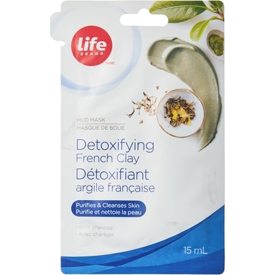 Life Masque de boue détoxifiant à l’argile française 15 ml