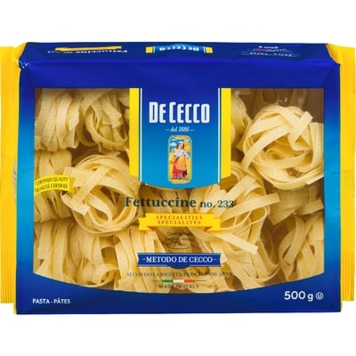 De Cecco Fettuccine Nest 500 g, $1.20/100g