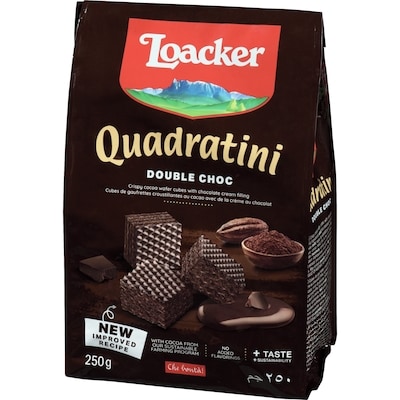 Double chocolat Quadratini