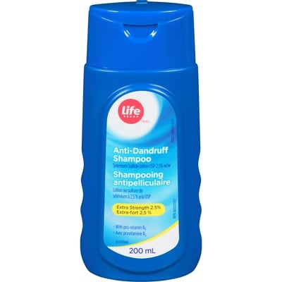 Life Brand Extra Strength 2.5% Anti-Dandruff Shampoo  200 ml, $4.00/100ml