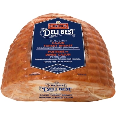 Schneiders Poitrine de dinde cajun en petits lots 39,90 $/1kg 18,10 $/1lb