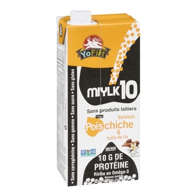 Boisson sans sucre aux pois chiches et aux graines de lin YoFiit Miylk10, cannelle et vanille