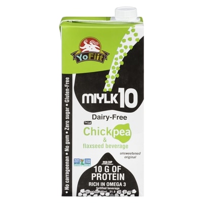 YoFiit Miylk10 Chickpea & Flaxseed Beverage Unsweetened Original 946 ml, $0.63/100ml