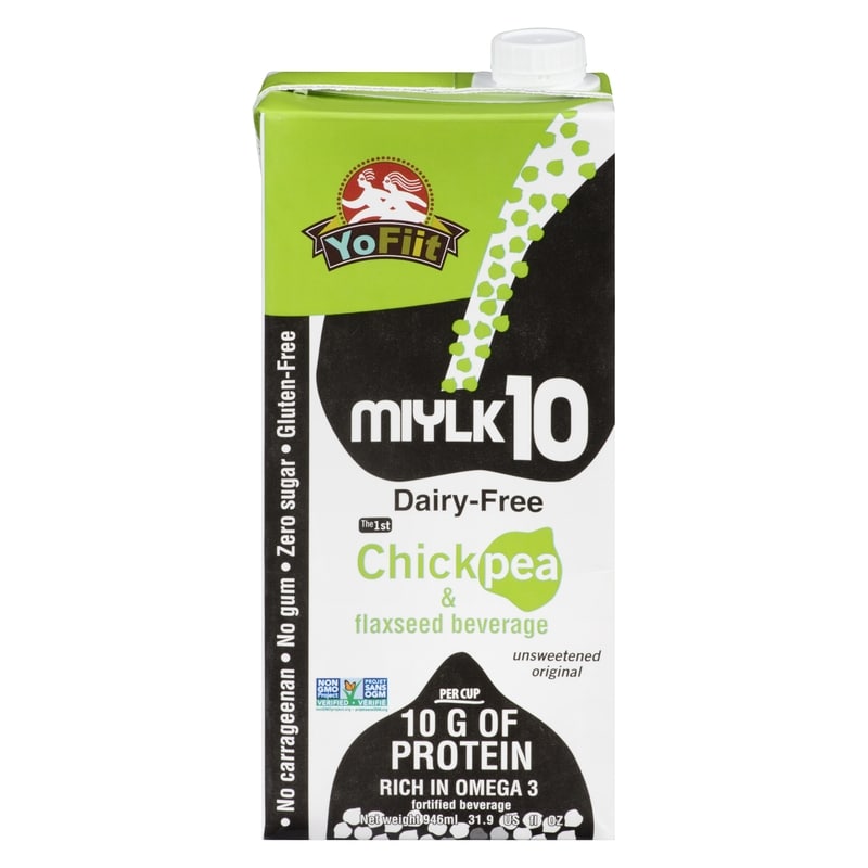Miylk10 Chickpea & Flaxseed Beverage Unsweetened Original