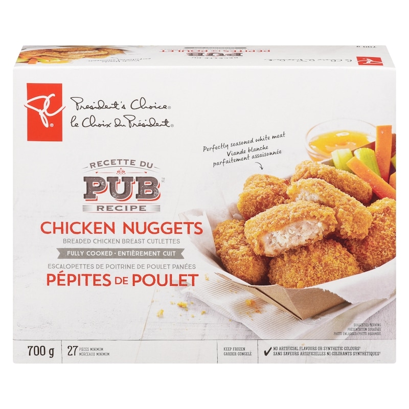 Pub Recipe Chicken Nuggets, Fully Cooked