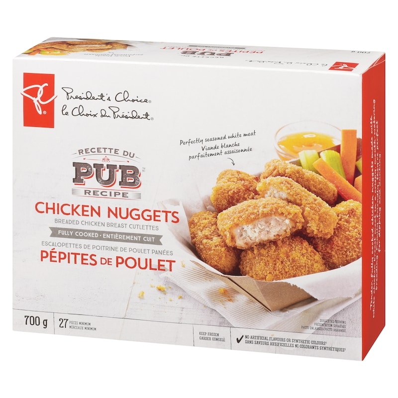 Pub Recipe Chicken Nuggets, Fully Cooked