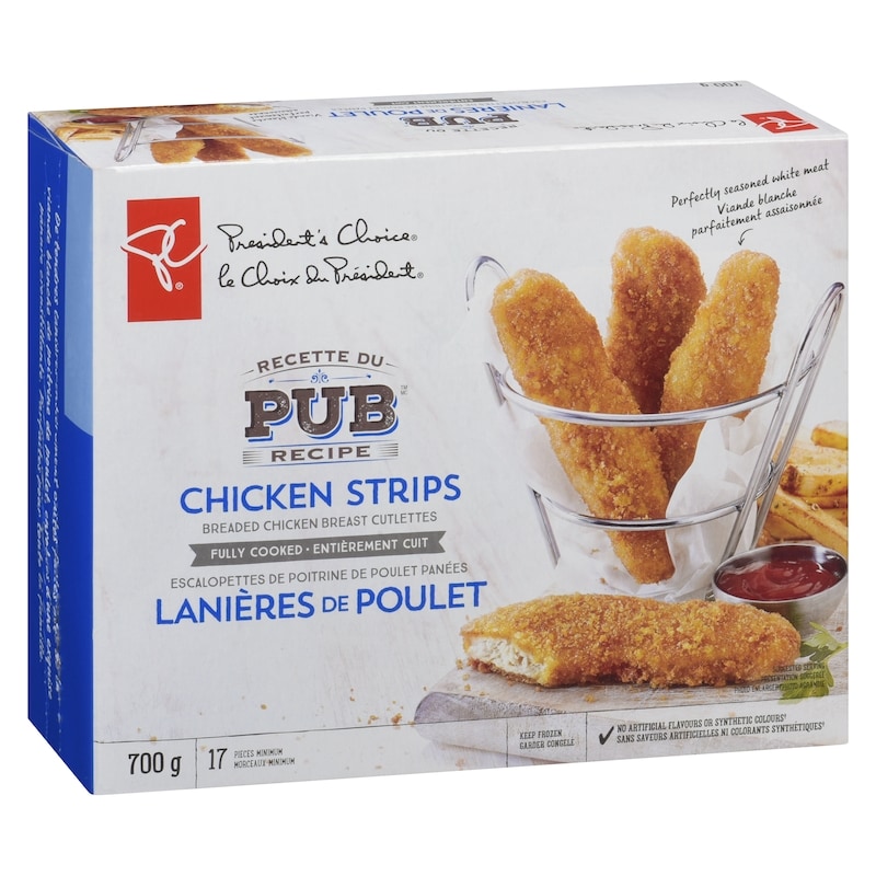 Pub Recipe Chicken Strips, Fully Cooked