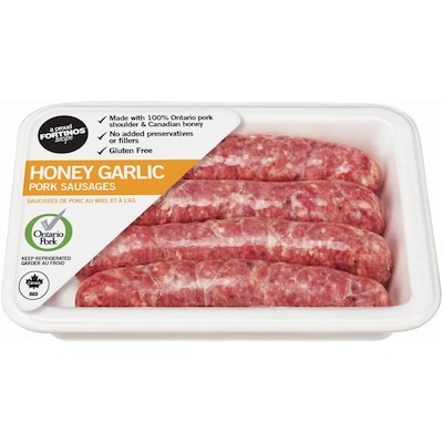 null Honey Garlic Italian Sausage  $15.41/1kg $6.99/1lb