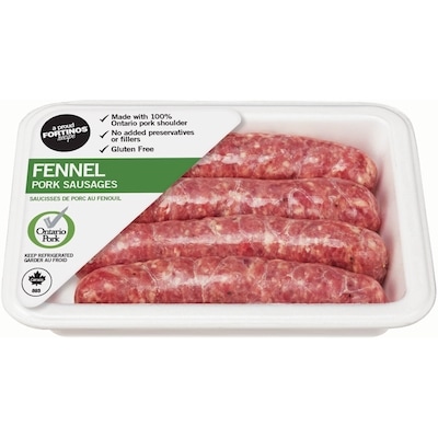 null Italian Fennel Sauage $15.41/1kg $6.99/1lb