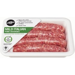null Mild Italian Sausage $15.41/1kg $6.99/1lb