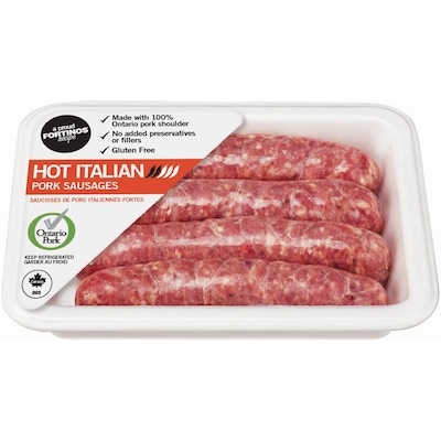 null Hot Italian Sausage $15.41/1kg $6.99/1lb