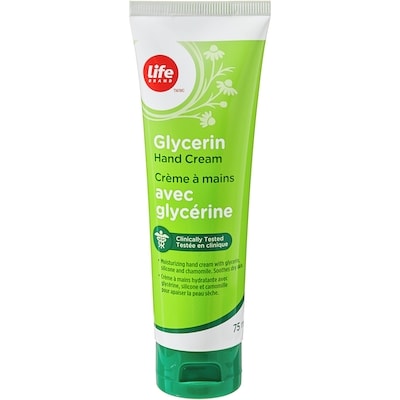 Life Brand Glycerin Hand Cream 75 ml, $5.33/100ml