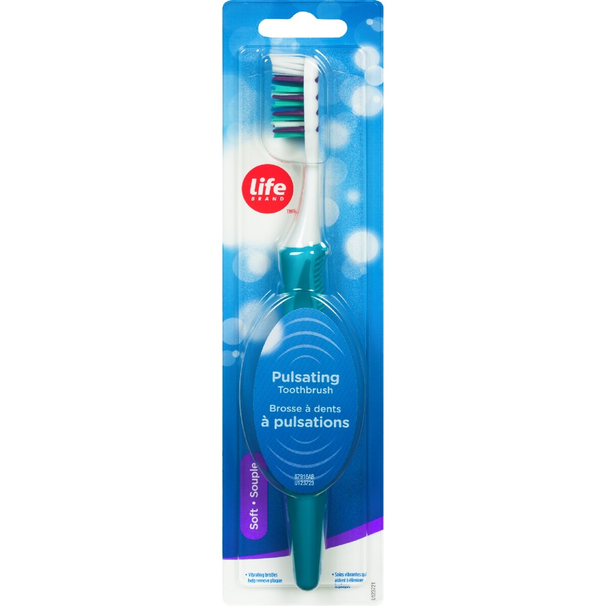 Life Brosse à dents électrique Pulse, souple 1 ea, 8,99 $/1ch