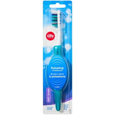 Life Brosse à dents électrique Pulse, souple 1 ea, 8,99 $/1ch