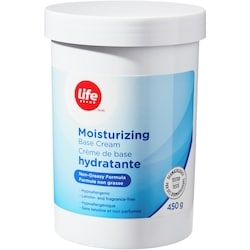 Life Brand Moisturizing Base Cream 450 g, $2.00/100g