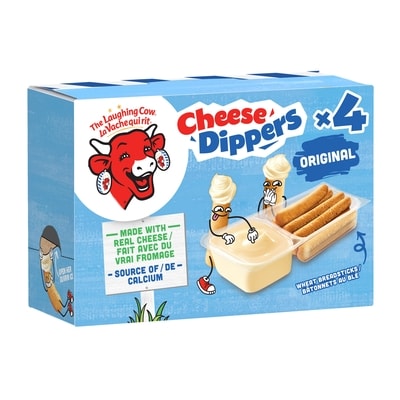 The Laughing Cow Cheese Dippers Original 4P 140 g, $2.14/100g