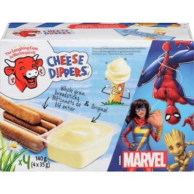 The Laughing Cow Cheese Dippers, Original 140 g, $3.21/100g