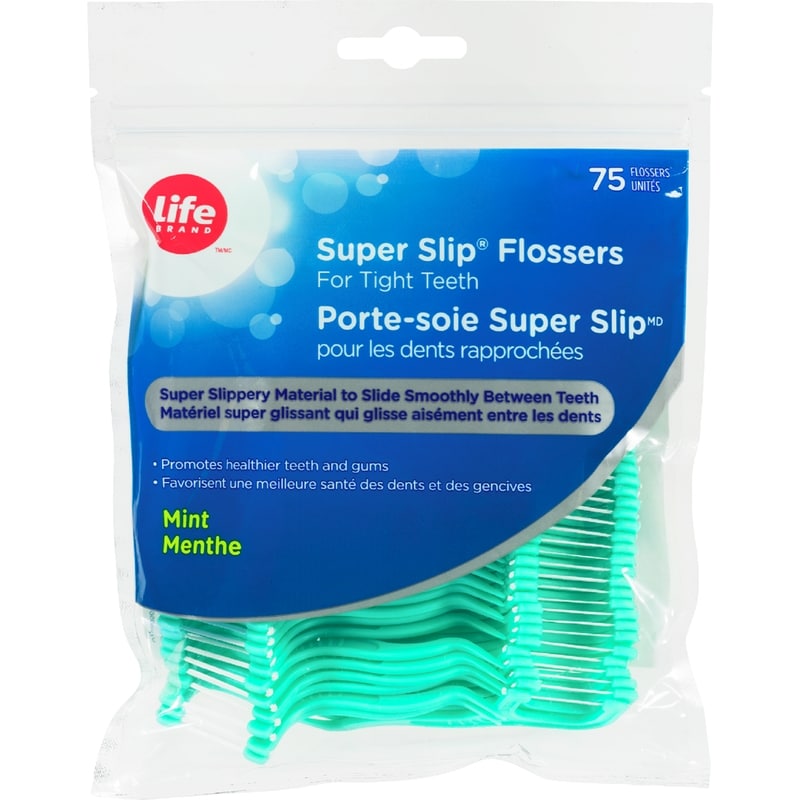 Super Slip Flossers For Tight Teeth&nbsp; Mint&nbsp;
