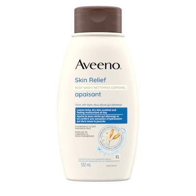 Aveeno Nettoyant corporel apaisant parfum de camomille 532 ml, 2,44 $/100ml