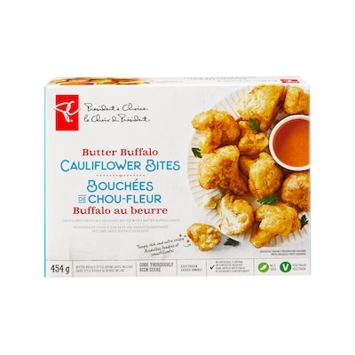 President's Choice Butter Buffalo Cauliflower Bites 454 g, $1.76/100g