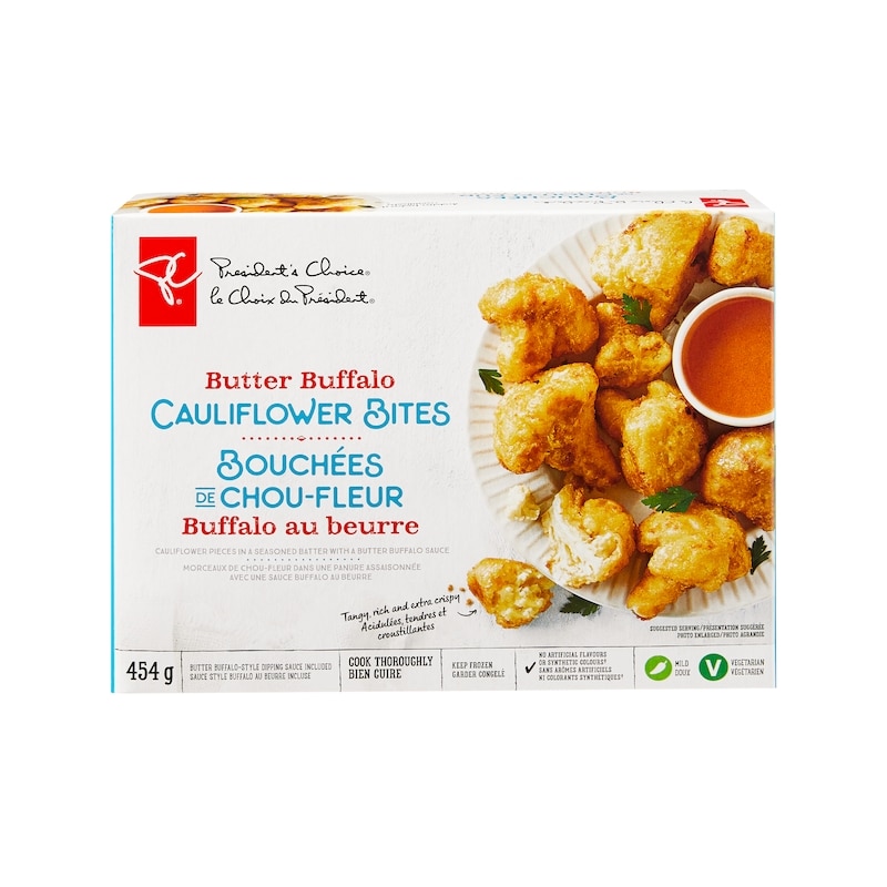 Butter Buffalo Cauliflower Bites
