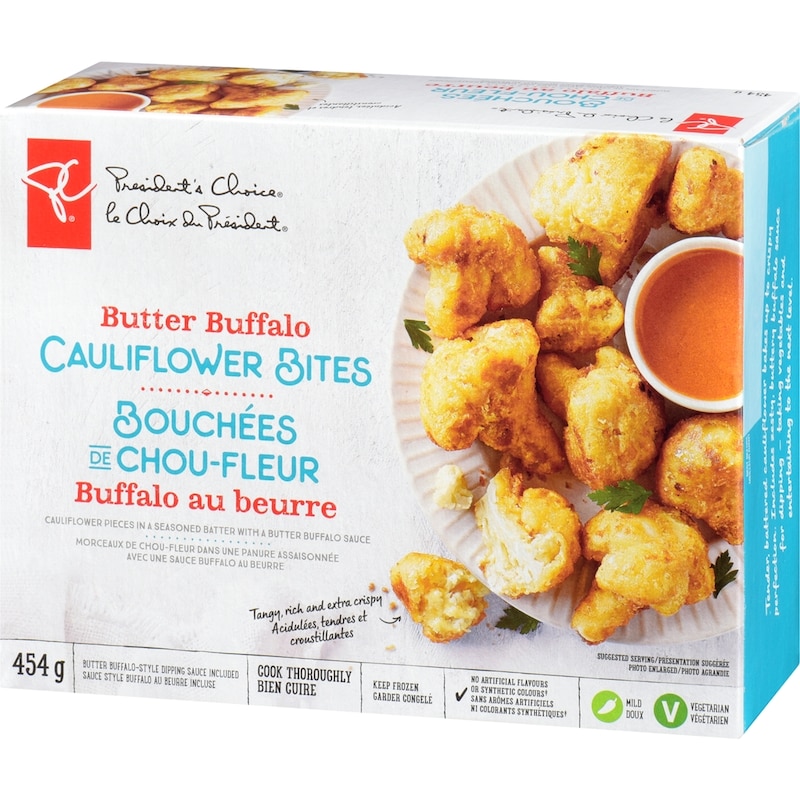 Butter Buffalo Cauliflower Bites
