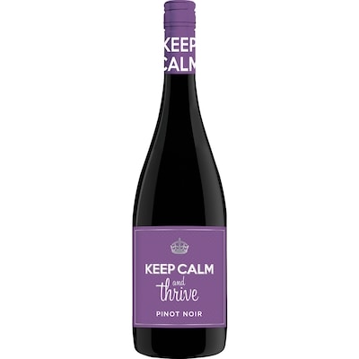 KEEP CALM Pinot Noir, vin rouge (Pièce d’identité requise au moment du ramassage) 750 ml, 1,53 $/100ml