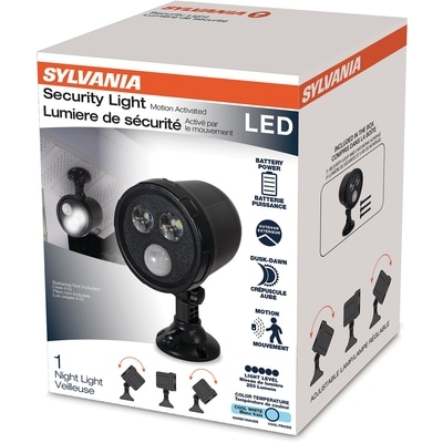 Sylvania LED Motion Activated Security Light with Adjustable Lamp 1 ea, $25.00/1ea