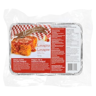 Mama Yolanda's Mini Gourmet Bolognese Lasagna 1.22 kg, $1.39/100g