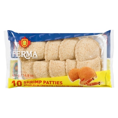 Ferma Frozen Shrimp Patties 420 g, $1.31/100g
