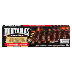 Montana's Montana's Texan BBQ Ribs 650 g, $1.23/100g