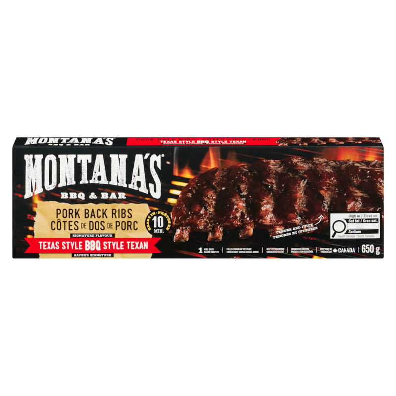 Montana's Texan BBQ Ribs