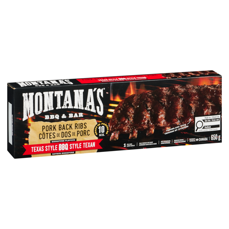 Montana's Texan BBQ Ribs