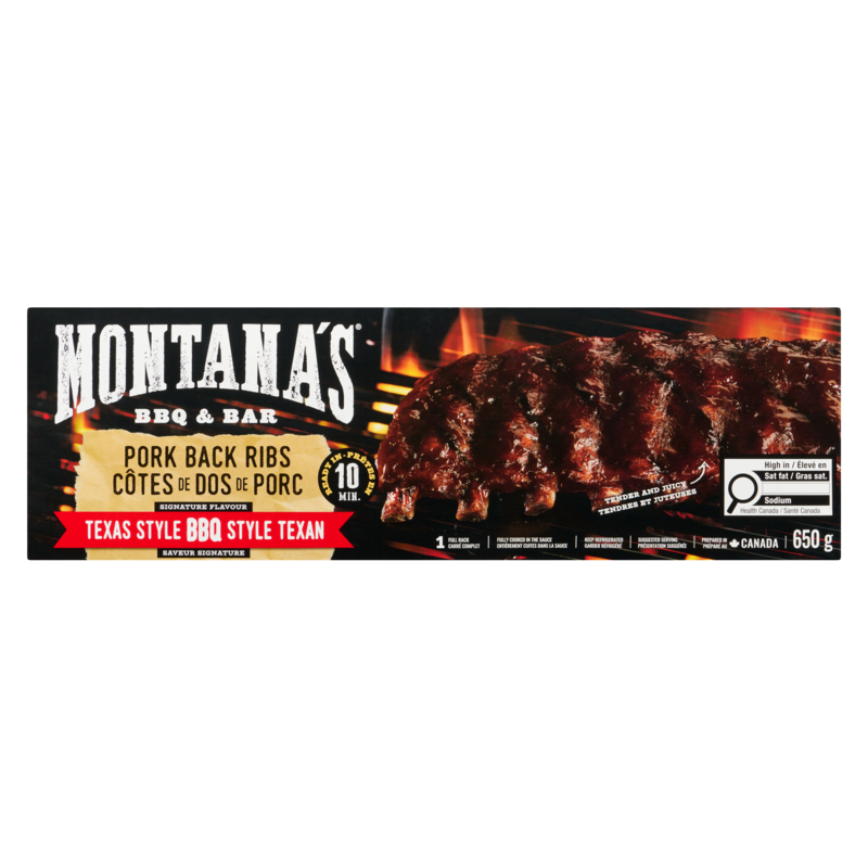 Montana's Texan BBQ Ribs