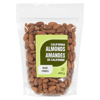 Reddi Bulk Almonds, Unblanched Raw Non-Pareil Supreme 450 g, $2.22/100g