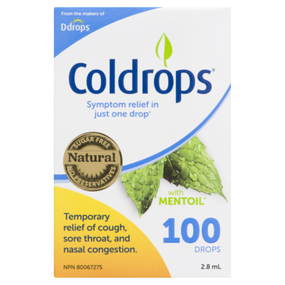 Cold symptoms relief in just one drop