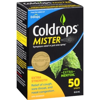 Mister Cold Spray, Symptom Relief