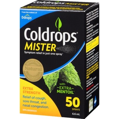 Mister Cold Spray, Symptom Relief