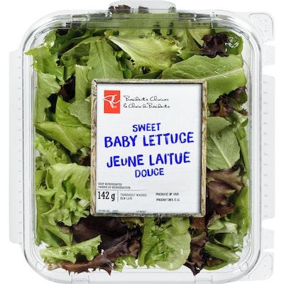 President's Choice Sweet Baby Lettuce 142 g, $3.16/100g