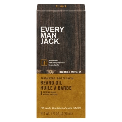 Every Man Jack Beard Oil Hydrating Sandalwood 30 ml, $39.97/100ml