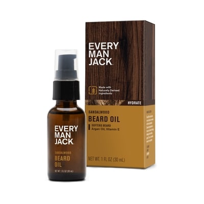 Every Man Jack Huile pour la barbe, Bois de santal 30 ml, 56,63 $/100ml