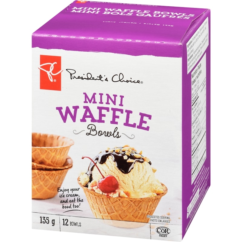 Mini Waffle Bowls&nbsp;