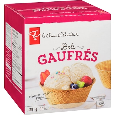 Bols gaufrés